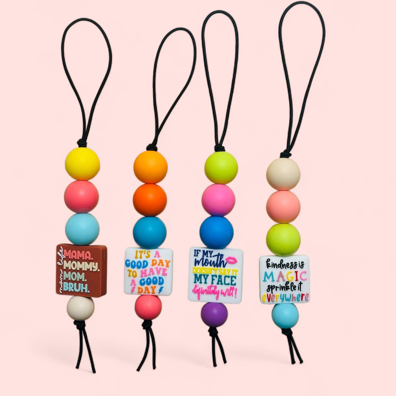 Large Bead CAR TAGS